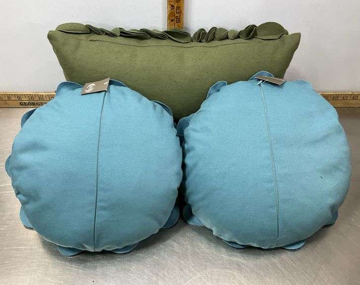 JWH Throw Pillows with Tags
