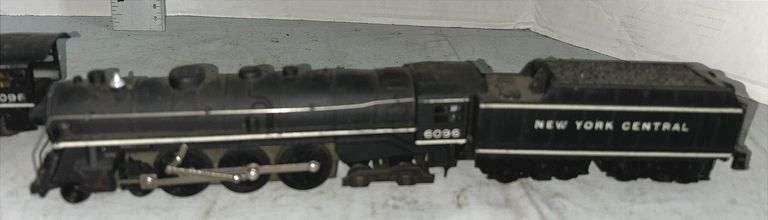 Two No. 6096 Trains, Lionel 671 O Scale Steam Locomotive & American Flyer 336 Steam Locomotive