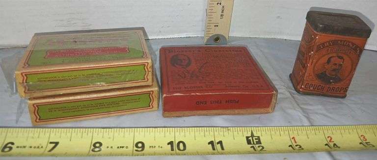 Dr R Schiffman's Asthmador Medical Cigarettes, Cough Drops & Blosser's Cigarettes