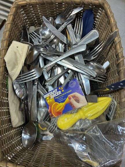 Basket of Utensils