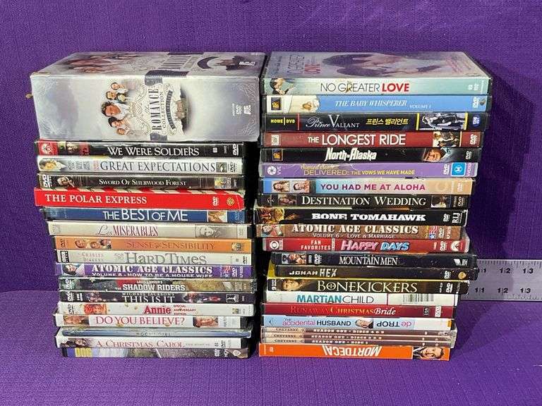 40 Ct. Assorted DVDs