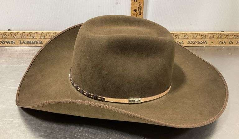 Resistor Men’s 4 x 4 3/8 Cowboy Hat Made in the USA