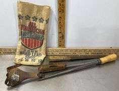 Dexter Steel 7” Blade & Hammer Forged 8” Blade Knives in Lead Shot Bag