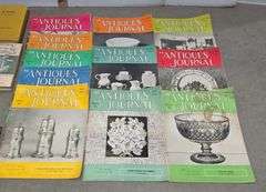 Assorted Vintave Books and Magazines From Antkques Journal  1962-1963