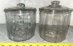 LA Palina “The Quality Cigar“ Glass Jar & Clear Glass Canister