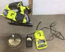 Ryobi 18V Circular Saw - Appears New/ No Battery