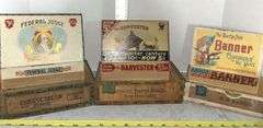 Federal Judge, Harvester & Banner Cigar Boxes