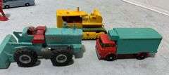 Deputy Outfit Metal Cap Pistol, Cloth Toy Town Book & Matchbox Toy Collection