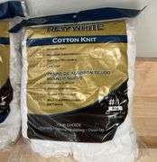 Merit  Pro New White Cotton Knit Rags(New)