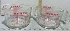 Pyrex Four Cup Glass Measuring Cups