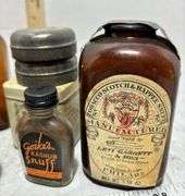 Goike’s Kashub Snuff Bottles, Bush Creek Smoking Tin & Various Other Snuff Bottles