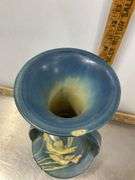 1946 Roseville Pottery Zephyr Lily 13” Vase (has chip on rim & handle)