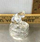 Crystal Cat With Ball