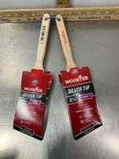 Wooster Silver Tip 2 1/2” New Paint Brushes