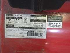 Craftsman 20 Gal. Portable Air Compressor