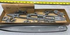 Sea King Helicopter Model Kit, Revell USS The Sullivans Destroyer Kit & Civil War Pistol Kit
