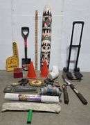 Decorations, Hedge Trimmers, Easy Liner, Foam Finger, Caution Cones, Mini Shovel