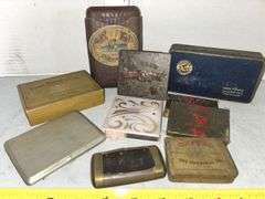 Cigar/Cigarette Holder, Matchbox Container & Other Tobacco Items