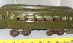 Lionel Observation Train Car & Lionel Pullman Train Car