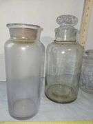 Collection of Glass Apothecary  & Candy Jars