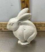 Cast Iron Small Bunny, Christmas Ornaments, Plastic Bowls, Desk Lamp(lights up), Waste Baskets & Mor