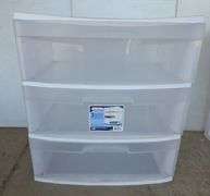 3 Drawer Storage Carts