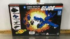 G.I.Joe Cobra Rattler Construction Set and Harley Davidson Crayons