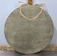 Thankful & Blessed Hanging Door Sign