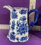 The French Colonial Collection “Blue & White Porcelain Pitcher”