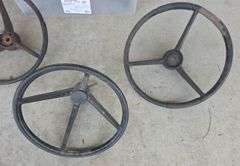 Tote of Miscellaneous  Steering Wheels ans Shafts