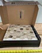 Akua 1” Hexagon Tile -10 Sheets (New)