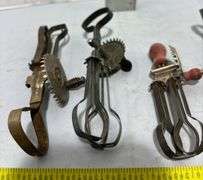 Six Children’s Toy Egg Beaters