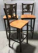 (3) Taco Bell Bar Stools