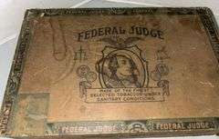 Federal Judge, Harvester & Banner Cigar Boxes