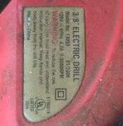 3/8 Electric Drill