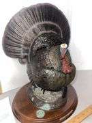 Bronze Wild Turkey Sculpture “Ridge Road Gobbler” 791/2500