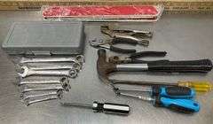 Tool Bag with Tools, Safety Reflectors & Other