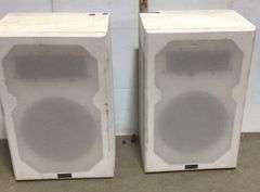 Large White Sonic Speakers