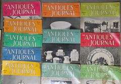 Assorted Vintave Books and Magazines From Antkques Journal  1962-1963