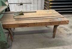 Peck, Sto & Wilcox Model 152-P 52'' Electric Tin Shear W/ Extra Blades & Outfeed Table