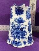 The French Colonial Collection “Blue & White Porcelain Pitcher”