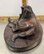 Limited Edition Sculpture Titled “Lady and Her Firstborn” By J Largo