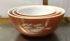 PYREX Autumn Harvest Mixing Bowls
