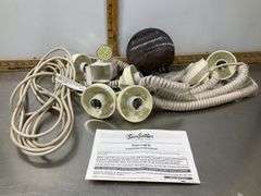 Sunsetter Large Patio Lights, Bulbs & Instructions (plastic shades)