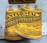 Culture Crush Cut Tobacco Box, Skoal & Copenhagen Snuff & Various Vintage Tobacco Related Items