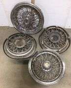 Chevy 15” Wire Hubcaps