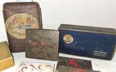 Cigar/Cigarette Holder, Matchbox Container & Other Tobacco Items