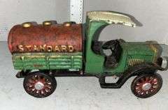 Cast Iron Standard Oil Delivery Truck Replica