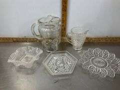 Vases, Pitchers, Frame, Vintage Book Ends, Decorative Glass &. More