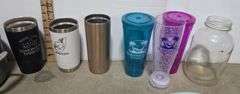 Assorted Plastic Wear, Strainer, Bowls, Pans, Pots, Lids